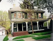  ??  ?? Lovelock’s home, 203 Marlboroug­h Rd, in Brooklyn, New York. ALEXANDER TURNBULL LIBRARY