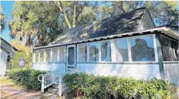  ?? ?? The Matilda Moseley House, 11 Taylor St., Eatonville, was built about 1889 and is a rare example of the pre-1900 wood-frame houses typical of the town.