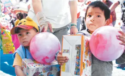  ?? TV AZTECA ?? Los menores de Oaxaca, Chiapas, Tabasco, Edomex y CdMx serán prioridad.