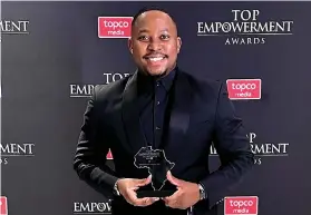 Bathu owner Baloyi takes top award - PressReader