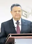  ?? ?? Julio Menchaca, candidato común de Morena, PT y Nueva Alianza Hidalgo.