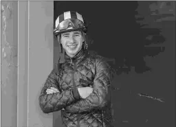  ?? BARBARA D. LIVINGSTON ?? Evin Roman, who led all riders at Santa Anita through Sunday with 38 wins, rides as a journeyman for the first time Thursday.