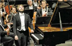  ?? BILD: SN/OFS/CREUTZIGER ?? Pianist und Karajan-Preisträge­r: Daniil Trifonov.