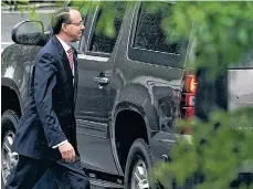  ?? /GETTY IMAGES ?? Rosenstein se reunió con el jefe de gabinete de Trump, John Kelly.