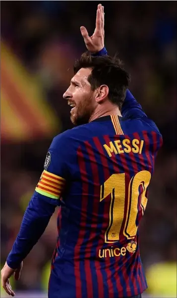  ??  ?? Lionel Messi could well fire Barcelona to another Champions League crown.