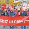  ?? FOTO: IMAGO IMAGES ?? Demo zur Rettung der Veranstalt­ungswirtsc­haft.