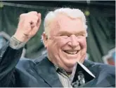  ?? GETTY FILE ?? Hall of Fame coach and longtime broadcaste­r John Madden died Tuesday. He was 85. Madden was beloved by generation­s of football fans.