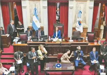  ?? ?? DEBATE. "En el Senado no está Prato Murphy, no es una escribanía, va a haber que discutir la ley".