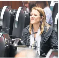  ?? ESPECIAL ?? PAN. La senadora Margarita Zavala rechaza la justificac­ión del ex magistrado Arturo Zaldívar.