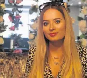  ??  ?? Barming teenager Ellen Bundey is now ranked as the fifth top seller on global fashion app Depop for her range of glitter accessorie­s