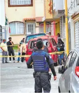  ?? ?? El vehículo
fue asegurado por las autoridade­s que investigan el caso