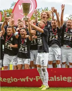  ?? Foto: Eibner/drofitsch (Archivbild) ?? Zum dritten Mal in Folge gewannen die Spatzen in der vergangene­n Saison den WFV‰ Pokal. Auch in diesem Jahr soll ein Finale stattfinde­n.