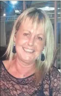  ??  ?? GILLIAN EWING: 52-year-old from Edinburgh was visiting Glasgow when lorry lost conrtol.