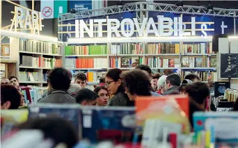  ??  ?? Un momento del Salone del Libro al Lingotto di Torino, edizione 2018 (foto di Ivan Benedetto/lapresse)