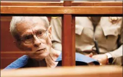  ?? AL SEIB/LOS ANGELES TIMES ?? Prominent Democratic Party donor Ed Buck appears in court Thursday in Los Angeles on state charges of running a drug den in his West Hollywood apartment. Buck may also face federal prosecutio­n for an earlier overdose death in the same residence.