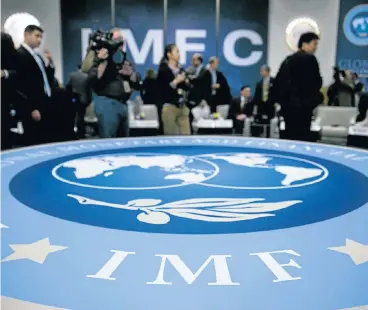  ?? Picture: GETTY IMAGES ?? FUND TIMES: The IMF and World Bank Group spring meetings were held in Washington, DC last week as, in South Africa, business leaders unpacked the implicatio­ns of one day approachin­g the IMF for help