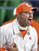  ?? Associated Press ?? Dabo Swinney and Clemson visit Heinz Field for the first time in 2021.