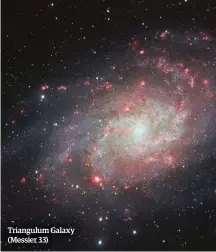  ??  ?? Triangulum Galaxy (Messier 33)