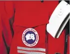  ?? BLOOMBERG FILES ?? Canada Goose has been targeted in calls for a boycott in China.