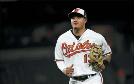  ?? PATRICK SEMANSKY — THE ASSOCIATED PRESS ?? If the Phillies are to be great, the front office has to be willing to give up some of its young talent for Baltimore Orioles shortstop Manny Machado, Jack McCaffery says.