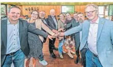  ?? FOTO: PRÜMEN ?? Rheurdt, Issum, Wachtendon­k, Kempen, Kerken und Grefrath schlossen sich zur Leader-Region „Lemini“zusammen.