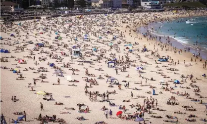  ?? Photograph: David Gray/AFP/Getty Images ?? ‘From small coastal towns to the sands of Bondi, Australian history is littered with examples of “locals” defending “their” beaches from outsiders, showing that we’re a lot less equal than we like to think.’
