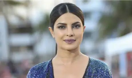  ?? OMAR VEGA/INVISION/THE ASSOCIATED PRESS FILE PHOTO ?? Priyanka Chopra is a producer on the film Pahuna: The Little Visitors, which she will be championin­g at the upcoming Toronto Internatio­nal Film Festival.