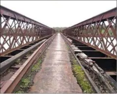  ??  ?? The Red Bridge in New Ross would be part of the greenway route.