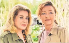  ?? FOTO: DPA ?? Catherine Deneuve und Catherine Frot spielen die Hauptrolle­n.