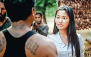  ?? SUPPLIED ?? Ma Rynet plays a pivotal role in the movie and speaks in both Khmer and English.