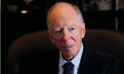  ?? Photograph: York Liberman/PA ?? Jacob Rothschild was was awarded the order of merit in 2002.