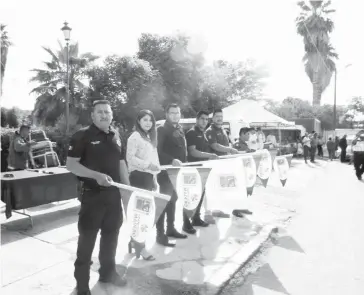  ?? /CORTESÍA ?? Ayer se dio el banderazo al operativo de Semana Santa