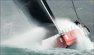  ?? Picture: GETTY IMAGES ?? LEADING CONTENDER: Supermaxi Comanche during the Sydney to Hobart on Saturday