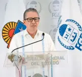  ?? /CORTESÍA FGE QUINTANA ROO ?? El fiscal de QRoo dijo que se abrió una investigac­ión