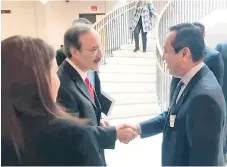  ??  ?? INFLUYENTE. El demócrata Eliot Engel ofreció su respaldo.