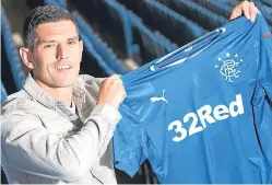  ??  ?? Graham Dorrans has joined Rangers on a three-year deal.