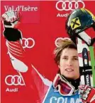  ?? AP ?? Hirscher bei seinem ersten Weltcupsie­g 2009 in Val d’Isère