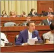  ?? SUBMITTED PHOTO ?? U.S. Rep. Ryan Costello, R-6 of West Goshen, attends an Energy and Commerce Committee hearing at Capitol Hill in Washington, D.C.