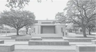  ?? Steve Gonzales / Houston Chronicle ?? Renovation­s at Emancipati­on Park, which include an outdoor stage, took about four years. The park will be decidated on Saturday, with the celebratio­n to continue Monday.