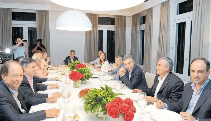  ??  ?? Lugar. La mesa nacional de Cambiemos debía reunirse hoy en Córdoba, pero se hará finalmente en Buenos Aires porque el Presidente quería estar presente.