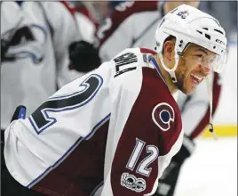  ?? AP PHoTo ?? Jarome Iginla was dealt by the Colorado Avalance to the Los Angeles Kings at yesterday’s trade deadline.
