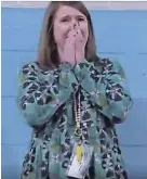  ?? APPEAL RAY PADILLA/THE COMMERCIAL ?? Fifth grade teacher Alexa Guynes was surprised with the $25,000 Milken Educator Award. She teaches at Dogwood Elementary in Germantown, Tennessee.