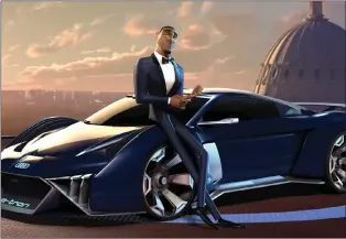  ??  ?? Spies In Disguise with Lance Sterling (voiced by Will Smith)