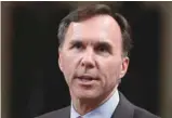  ?? ADRIAN WYLD LA PRESSE CANADIENNE ?? Bill Morneau