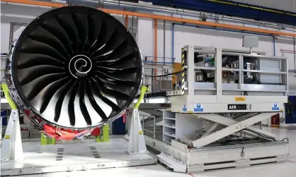  ?? Photograph: Reuters ?? Concerns about the possibilit­y of new lockdown restrictio­ns being introduced in Europe pushed down shares in the jet engine maker RollsRoyce.