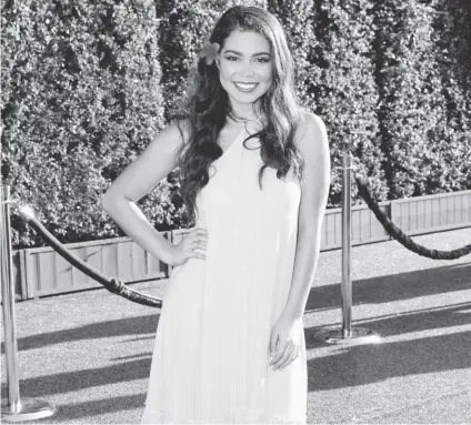  ??  ?? Auli’i Cravalho is set to star in “The Little Mermaid Live!”