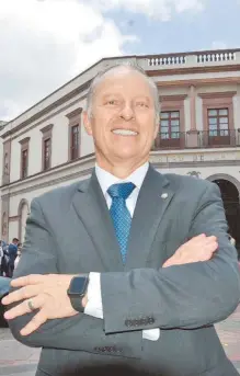  ?? DANIEL GALEANA ?? José Medina Mora, presidente de Coparmex