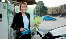  ??  ?? Christina Bu, secretary-general of the Norwegian Electric Vehicle Associatio­n, says she doesn’t understand the hostility in New Zealand towards ‘‘feebate’’-type incentives for electric vehicles.