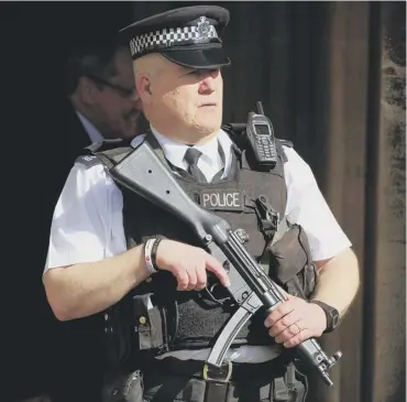  ?? PICTURE; IAN RUTHERFORD ?? 0 Police Scotland has around 600 armed response officers