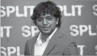  ?? AP FILE PHOTO ?? In this Jan. 11, 2017, file photo, director M. Night Shyamalan poses during a photo call for the movie “Split” in Milan, Italy, Shyamalan says he could have launched the trailer for Glass in front of the summer’s biggest movies in theaters, but that he wanted to hold it for Comic-Con. The filmmaker said Friday at the annual comic book convention that he felt strongly that the Hall H audience should be the first to see it.